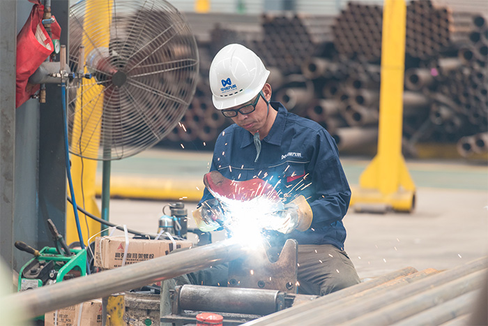 云浮网架焊接车间